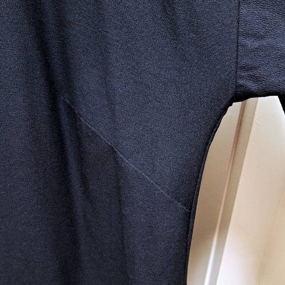 Eileen Fisher Lightweight Washable Crepe Round Neck Tunic Midnight Size 2X - Picture 6 of 13